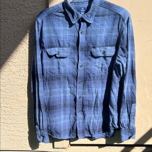George Navy Checkered Shirt